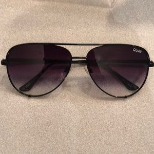 What Australia x Desi Perkins BLACK Ombré Aviators